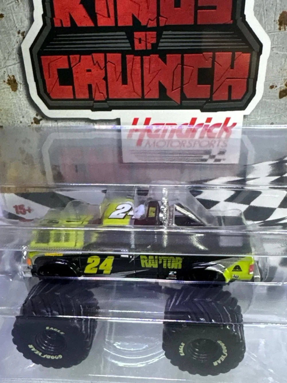 Kings of Crunch 1986 Chevrolet S10 Monster Truck - Black & Neon Green